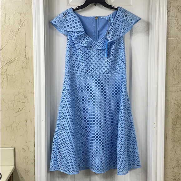 NWT Draper James Lattice A-Line Dress - Picture 5 of 10